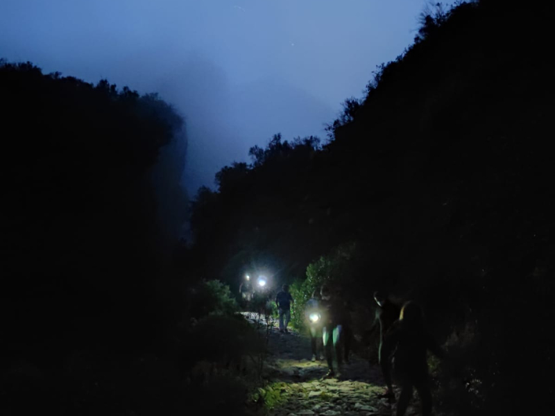 Route of fear - Barranco de Badajoz